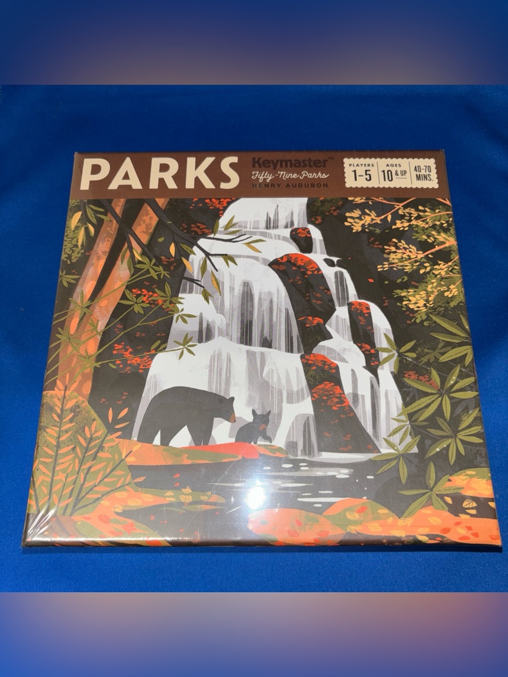 Parks 1st Edition Keymaster Games Fifty- Nine Parks New Sealed Box